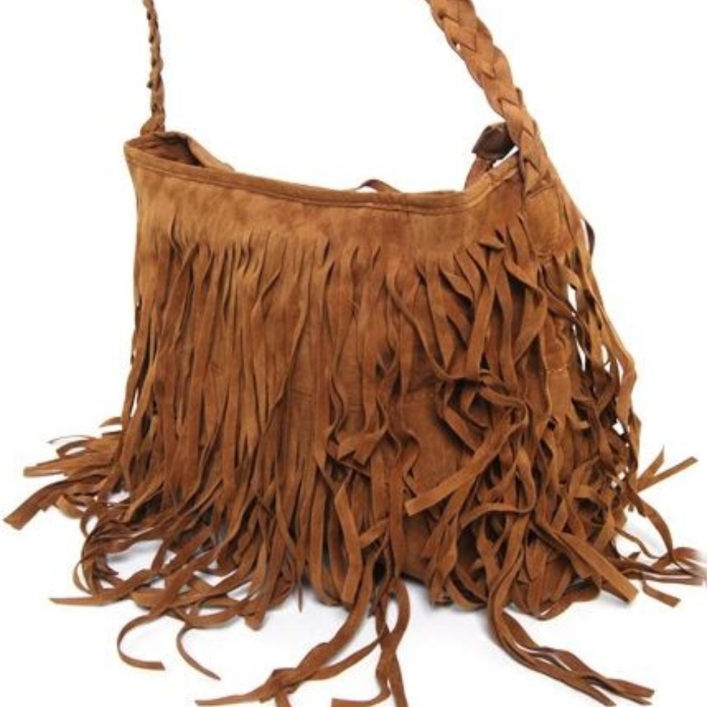 Braid strap fringe crossbody several colors! - Picture 4 of 7